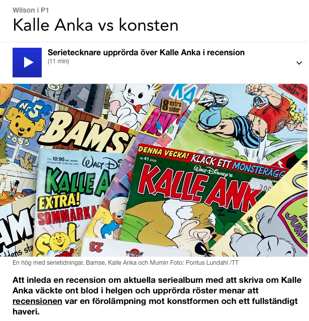 Kalle Anka Vs. KONSTEN