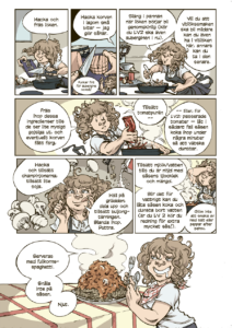 Utdrag ur serieantologin "Serienördens kokbok" (Natt Förlag, 2013)